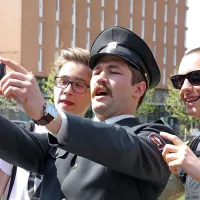 &Scaron;portniki v Novi Gorici o varnosti v prometu