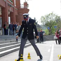&Scaron;portniki v Novi Gorici o varnosti v prometu