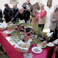 Člani društva Planta so varčno kuhinjo iz časov prve svetovne vojne predstavili s kruhom, ki takrat ni bil vedno iz 
pšenice.