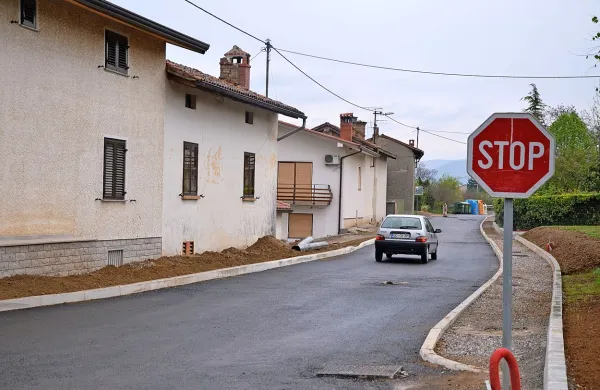 V Orehovljah se veselijo tudi novega pločnika. 