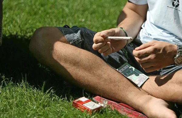 Približno  1000 udeležencev Marihuana mar&scaron;a za odpravo prepovedi konoplje