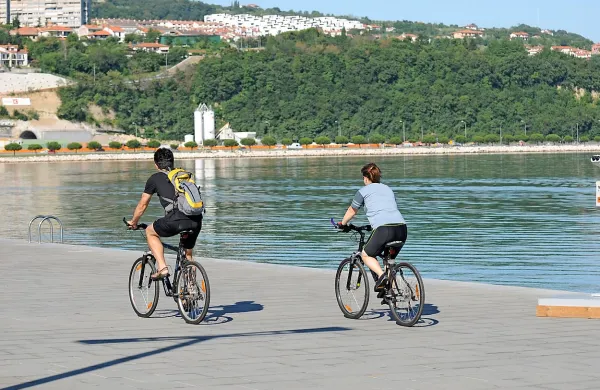 Zdaj gozdnato, a povsem zazidljivo pobočje nad predorom 
Markovec bi lahko v  prihodnje  spremenilo podobo. Če  bo 
stečajni upravitelj podjetja Istrabenz marina invest na dražbi 
prihodnji mesec parcele prodal, lahko tam kupci gradijo 
hotele, stanovanja ali karkoli drugega.   