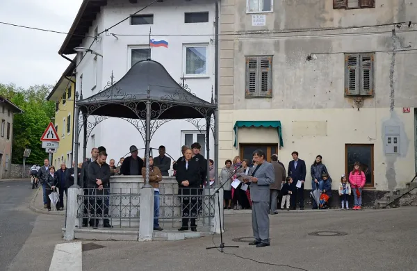   150 let znamenitega objekta so proslavili s krajšo kulturno 
prireditvijo. 
