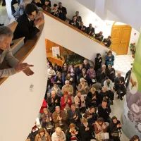 Zaključni koncert revije Primorska poje je tudi letos v Trento 
privabila množico ljubiteljev petja. 