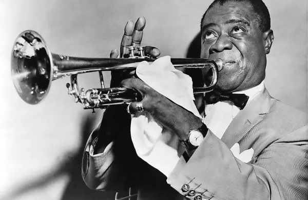 Louis Armstrong, eden najbolj znanih jazzistov na svetu.