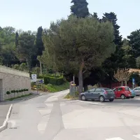 Cesta, ki pelje proti Forma vivi.