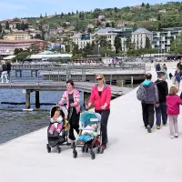 V Portorožu pričakujejo več gostov kot prejšnji podaljšani 
praznični vikend in upajo, da vreme le ne bo preveč nagajalo.