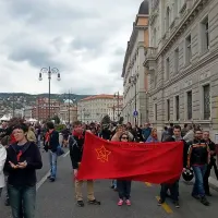6000 ljudi na tradicionalni prvomajski povorki v Trstu