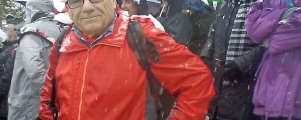 Na proslavo v Dražgoše se gre v vsakem vremenu, pravi 
Guido Bertok. 