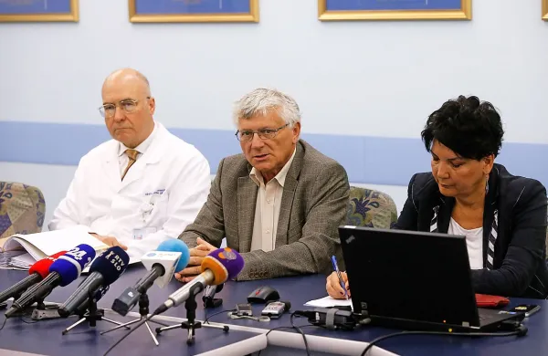 O najnovejših razpletih v primeru Radan so govorili tudi na 
kliničnem centru.