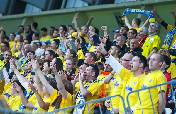Slavje na koprskem stadionu