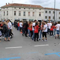 Maturanti so odplesali četvorko