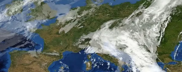 Ciklon je vplival tudi na vreme pri nas.