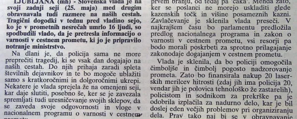 O čem so Primorske novice pisale pred natanko 20 leti