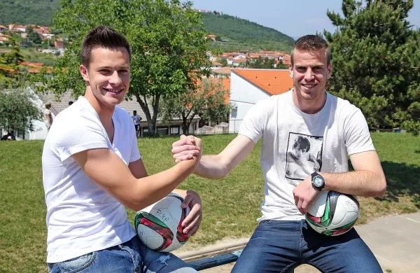 Prijatelja za vedno oziroma skoraj od takrat, ko sta še hodila 
v vrtec.