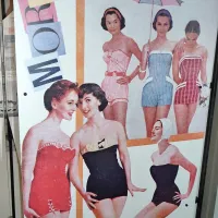 Modeli kopalnih kostimov v reviji Svijet iz leta 1955. 