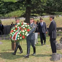 Na delovnem obisku v Sloveniji se je danes mudil madžarski 
predsednik Janos Ader.
