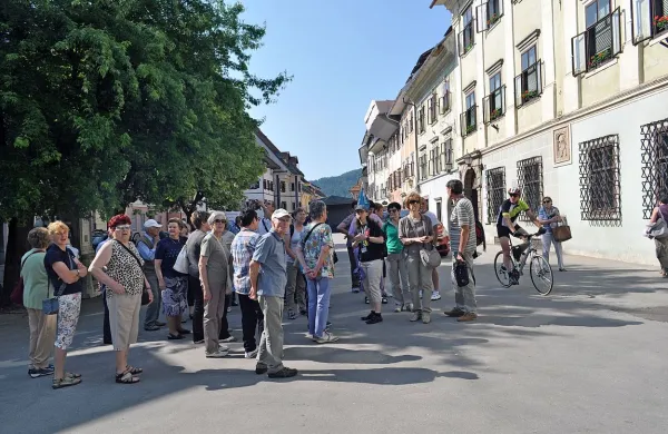 Najlepše ohranjeno srednjeveško jedro v Sloveniji ima Škofja 
Loka.