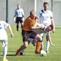 Izolani (v belih dresih) so v Ajdovščini veliko poskušali, a so  v 
končnici morali priznati premoč gostiteljem.