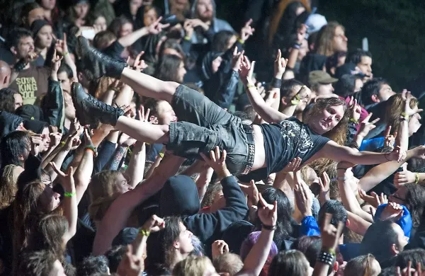 Utrinek iz Metaldays