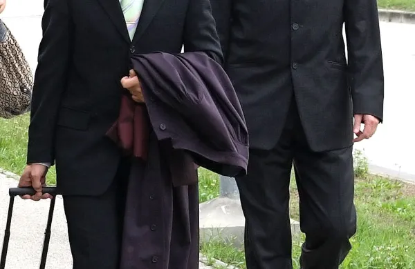 Nekdaj tesna zaveznika, Boris Popovič in Franci Matoz, sta 
se zdaj “spopadla” za parcelo nad predorom Markovec. 