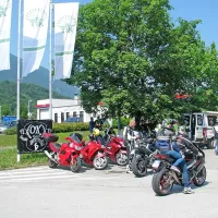 V Kobaridu se je  zbralo 300 motoristov