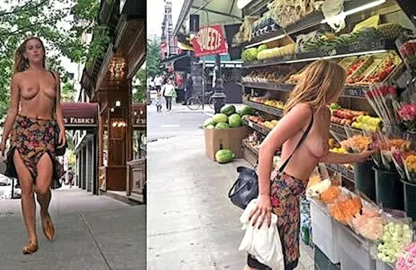 Tako je hči Brucea Willisa in Demi Moore Scout Willis 
pohajkovala po New Yorku zgoraj brez. Zaradi te fotografije je 
vodstvo instagrama Willisovo izločilo iz njihove skupnosti.