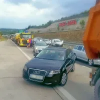 Pred predorom je nastal zastoj.