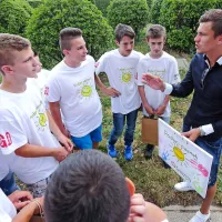 Zlatko Dedić je pritegnil pozornost srebreniških fantov.