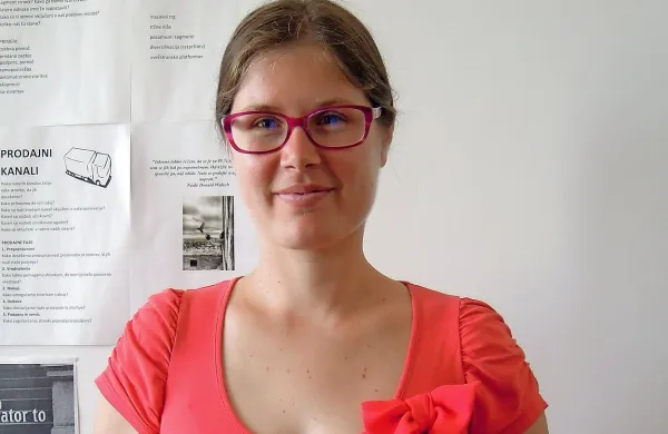 Urška Križman Vižintin, vodja zavoda Istraterra. 