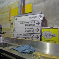 Našel se je prostor za usmerjevalne table ...., 