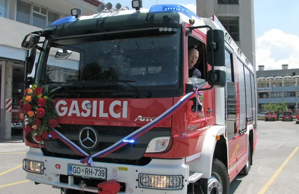 Novo vozilo bo gasilcem v veliko pomoč.