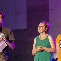 Saša Kralj, Urška Milač in Nina Ukmar so predstavniki treh 
organizacij, ki se podpisujejo pod Mladifest.