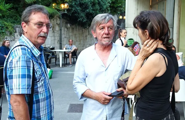  Slavko Ivančić (v sredini) minuli vikend na festivalu MMS, kjer 
je bil umetniški direktor