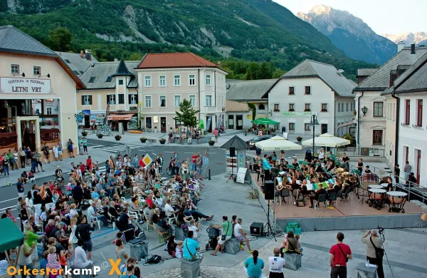 Finalni koncert mladih pihalcev je navdušil Bovčane.