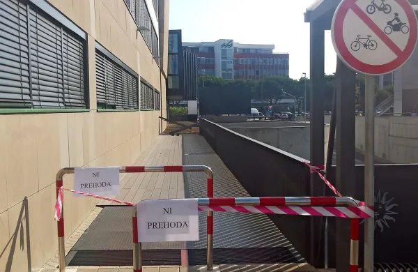 Zamenjujejo  tlak okoli dvorane Bonifika