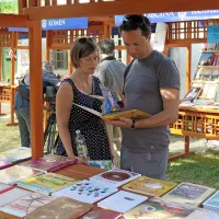 Vročina je marsikoga odvrnila od sobotnega obiska Volčjega 
Grada, vendar so bili obiskovalci s ponudbo zadovoljni.

