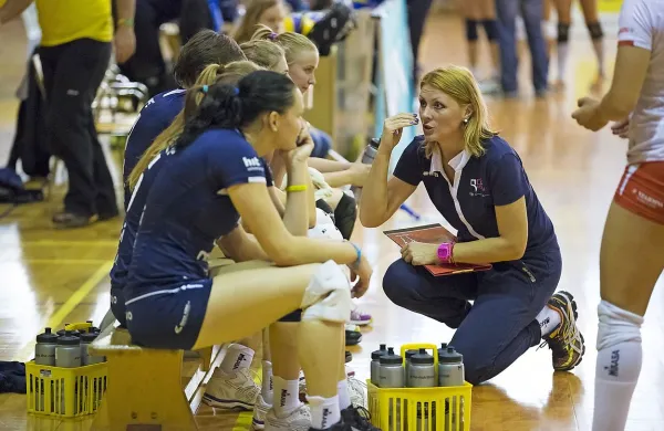 Majda Čičić (desno) bo imela v novem trenerskem štabu Go 
Volleyja  predvidoma več zadolžitev.
