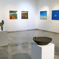 Na razstavi Slovenski ustvarjalci v Grožnjanu 2015  se v Kopru predstavlja 18 likovnikov. 