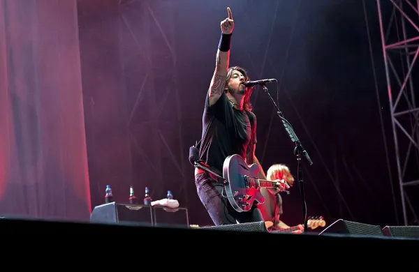 Foo Fighters v Vili Manin v Codroipu leta 2012
