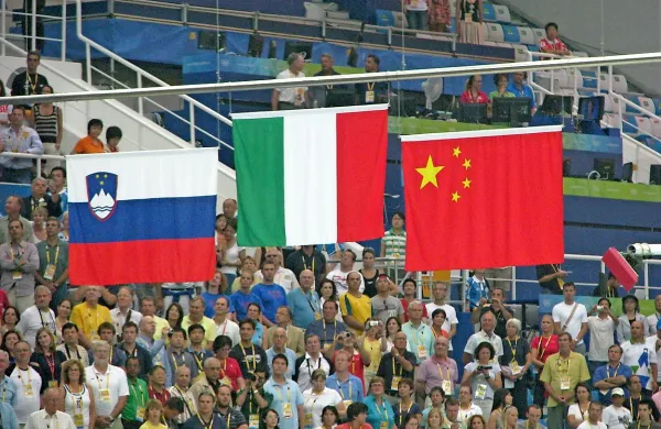 Utrinek iz poletnih olimpijskih iger v Pekingu leta 2008
