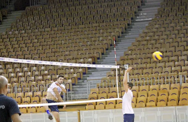 Mitja Gasparini v evropski ligi za Slovenijo dosega v povprečju skoraj 18 točk na tekmo.