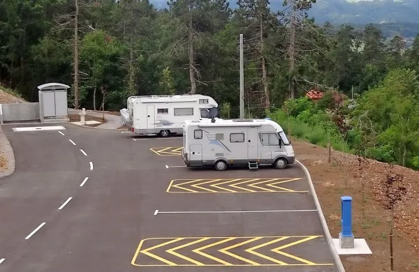 Predah za avtodome v Pivki