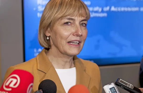 Hrvaška zunanja ministrica Vesna Pusić