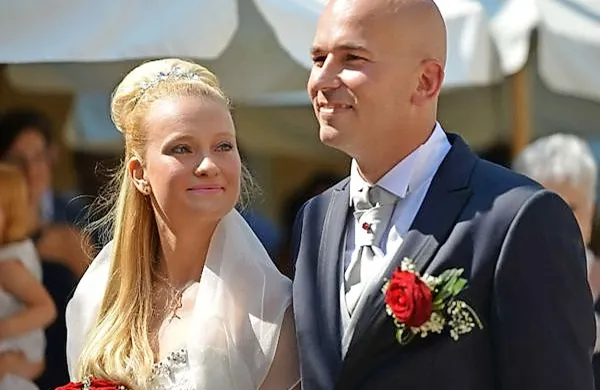 Iztok Furlanič s svojo izvoljenko Irene Balestrucci