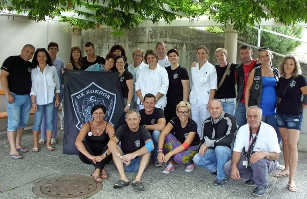 Člani MK Kondor so že 16-krat darovali kri, nazadnje konec 
julija.