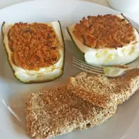Na krožniku veganov se pogosto znajdejo ocvrte bučke brez 
jajc in bučke, polnjene s sojo.