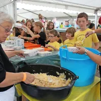 Krompirjeva noč pod Nanos pritegnila množico obiskovalcev (foto)