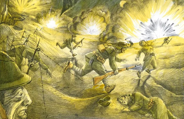 V  Placu Izolanov ilustracije Damijana Stepančiča