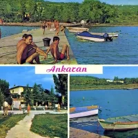 Plaža Sv. Katarina si je v 60. letih s svojo lepoto zaslužila tudi 
mesto na razglednici.